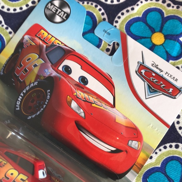 ♥️ Disney Pixar Cars Movie Red Flash McQueen 95 - Picture 6 of 9
